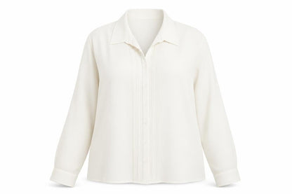 BHS Women's White Button-Up Shirt Size 20
