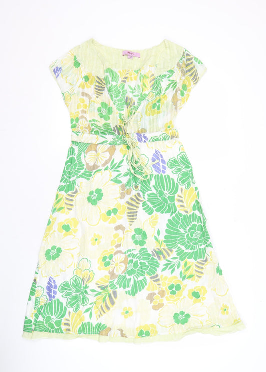 Monsoon Women's Size 8 Multicoloured Floral Dress
