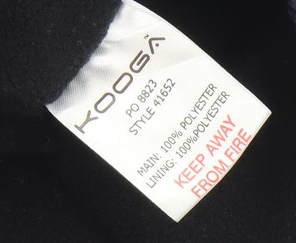Kooga Boys Blue Basic Jacket - Rugby Full Zip Casual Wear