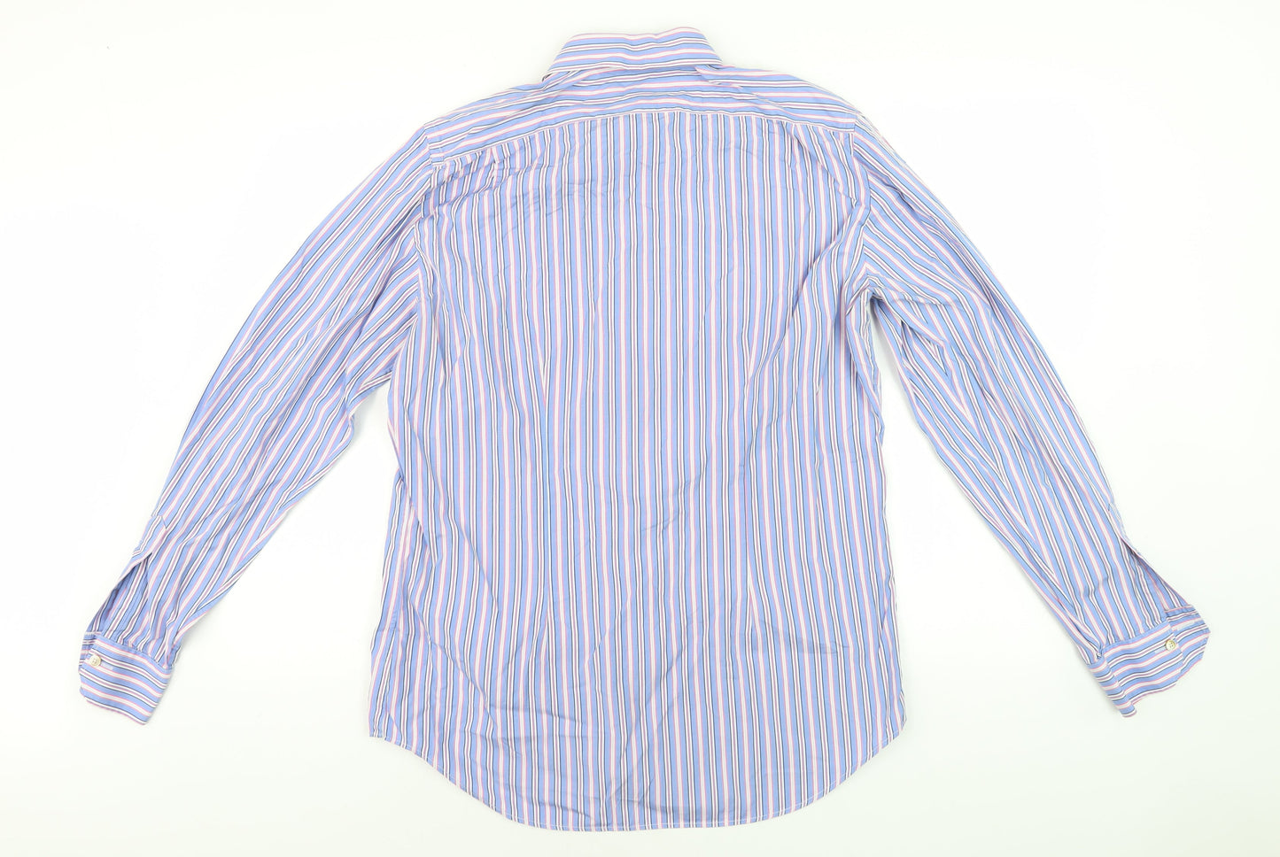 Mens UK Collar Size 16 Paul Smith Smart Blue  Dress Shirt