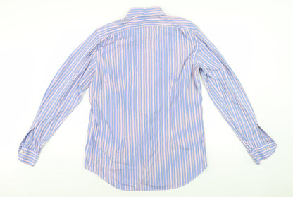 Mens UK Collar Size 16 Paul Smith Smart Blue  Dress Shirt