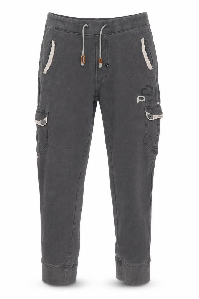 Front view of Police Men's Black Jogger Tracksuit, size 3
