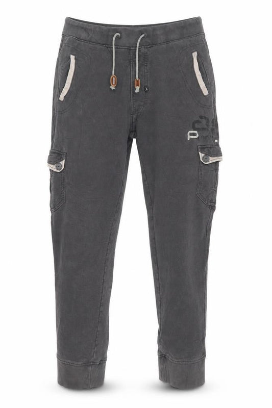 Front view of Police Men's Black Jogger Tracksuit, size 3