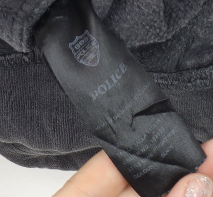Police Men's Black Jogger Tracksuit, Size 3