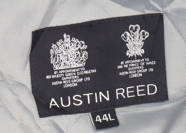 Austin Reed Men's Grey Blazer 44L Wool Business