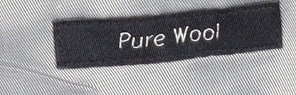 Austin Reed Men's Grey Blazer 44L Wool Business