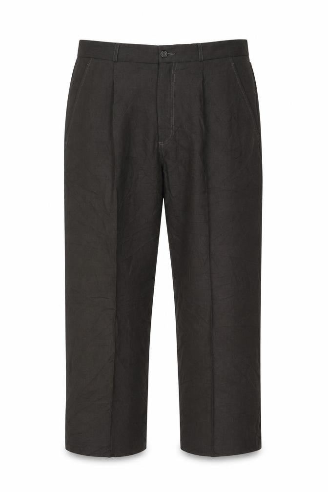 Mens UK Size 34 Cotton Traders Regular Fit Casual Black Trousers