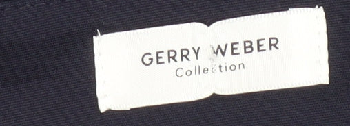 Gerry Weber Women's Blue Trousers, Size 16, Business Casual