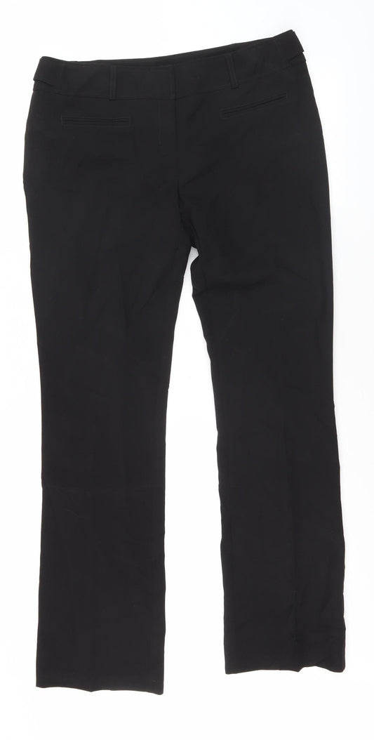 Red Herring Women's Black Work Trousers Size 10