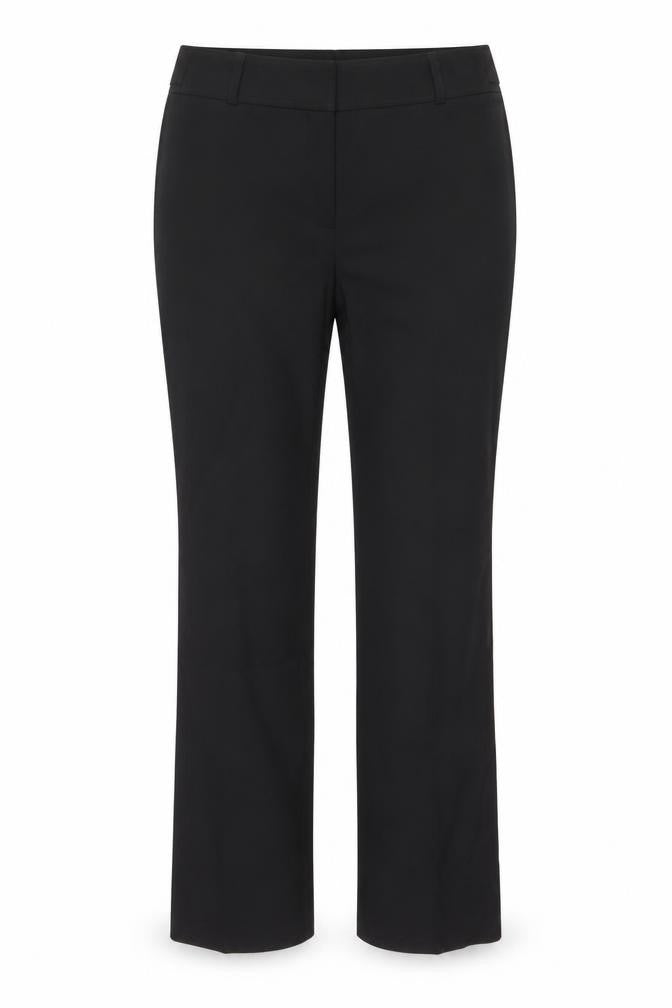 Womens UK Size 10 Red Herring Regular Fit Business Workwear Black Trousers
