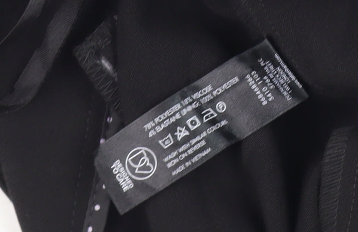 Red Herring Women's Black Work Trousers Size 10