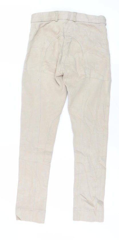Saddlecraft Jiggy Jods Girls Beige Riding Trousers 2XS