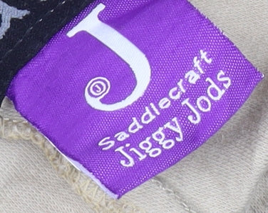 Saddlecraft Jiggy Jods Girls Beige Riding Trousers 2XS