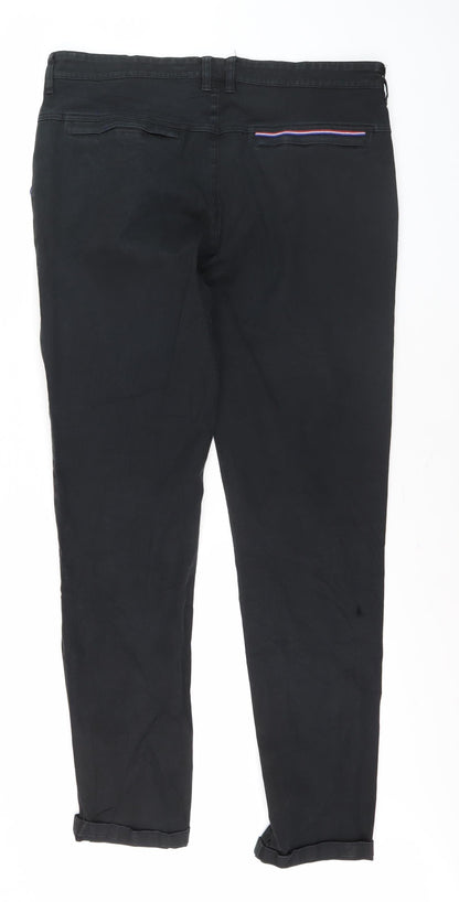 Le Coq Sportif Men's Black Straight Jeans Size 44