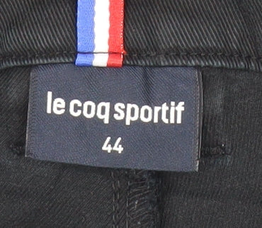 Le Coq Sportif Men's Black Straight Jeans Size 44