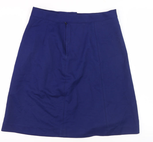 Diploma London Women's Blue Knee Length Skirt Size 30