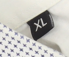 STEEL & JELLY Men's XL White Check Shirt