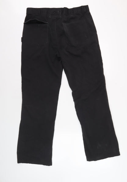 Mens UK Size L Rigour  Straight Black Jeans