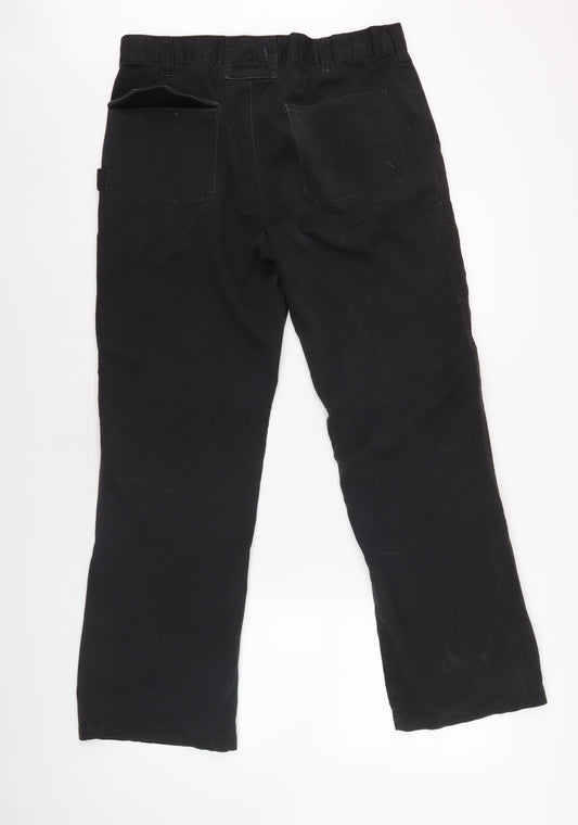 Mens UK Size L Rigour  Straight Black Jeans
