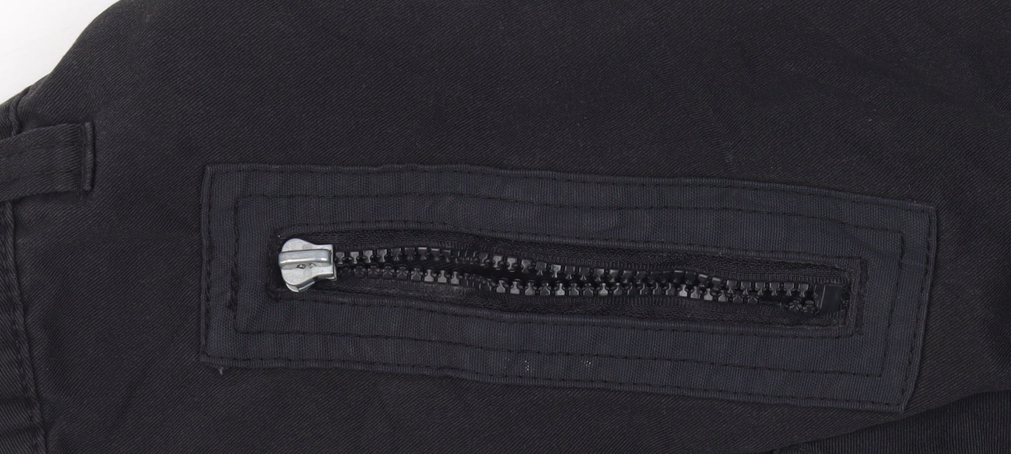 Mens UK Size L Rigour  Straight Black Jeans