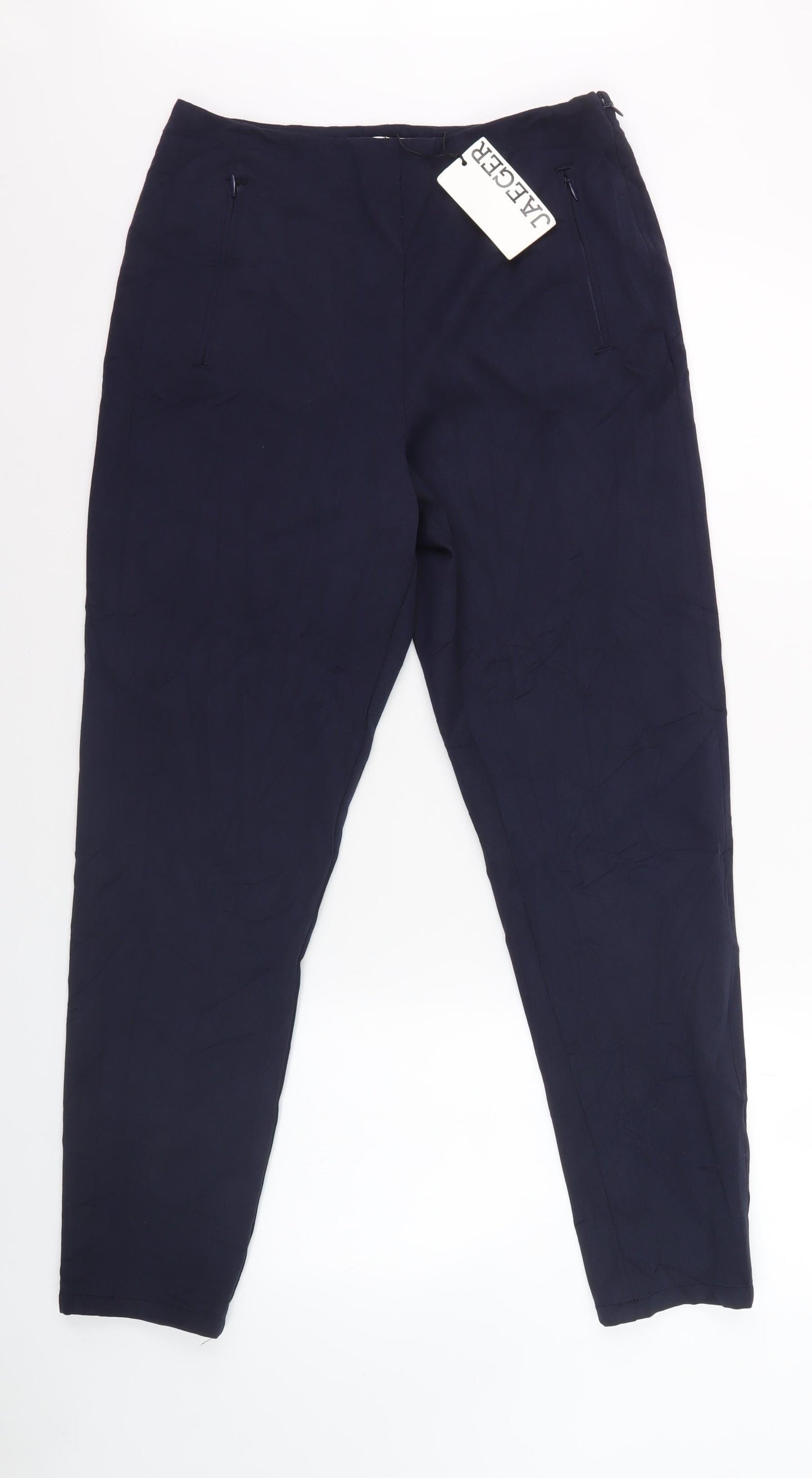 Jaeger Women's Blue Dress Pants, Size 10 Short, New