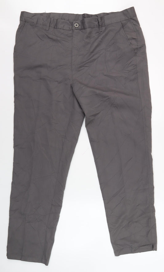 Slazenger Men's Grey Trousers Size 40W 31R