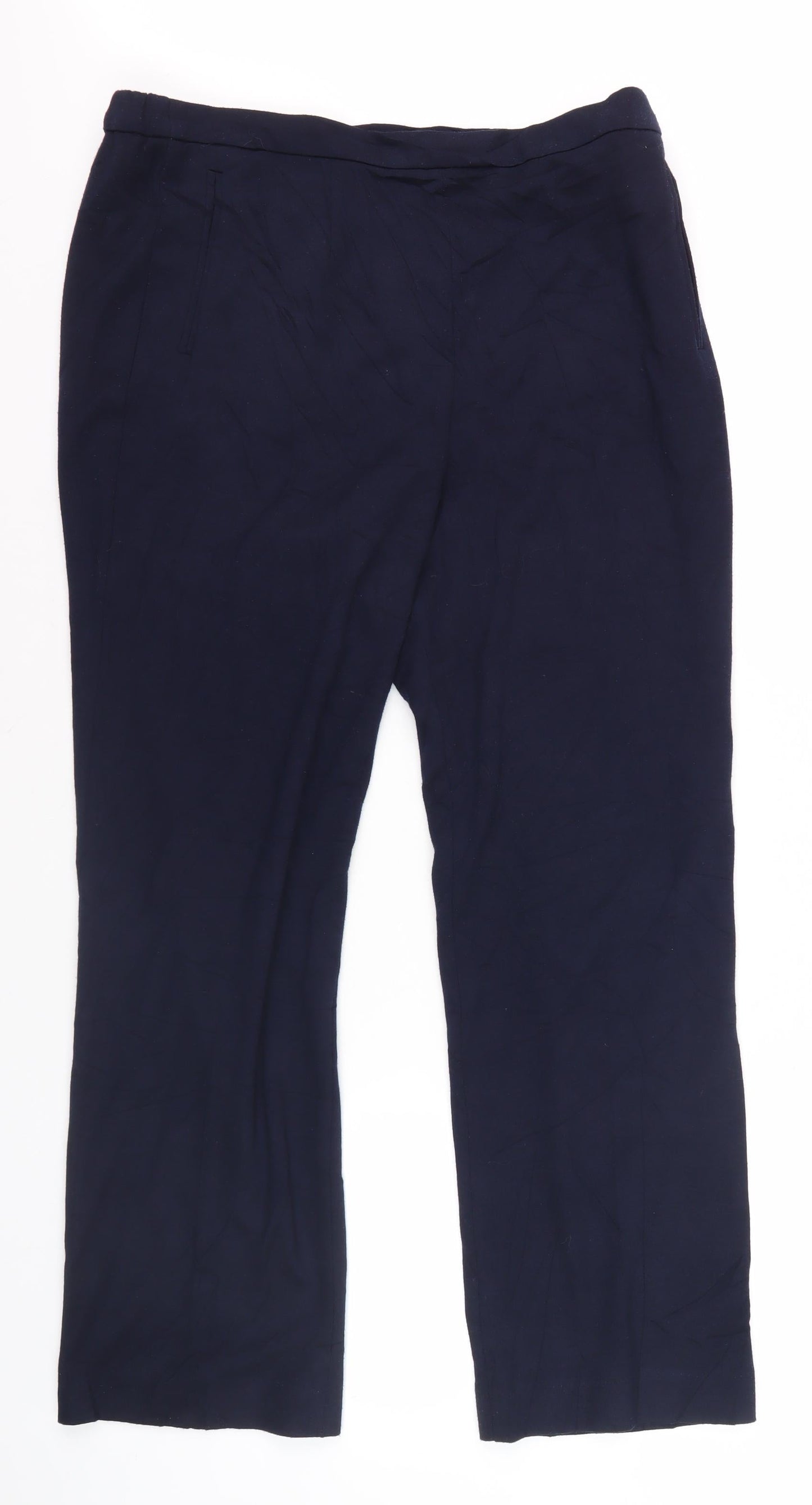 Womens UK Size 10 Eastex   Blue Trousers