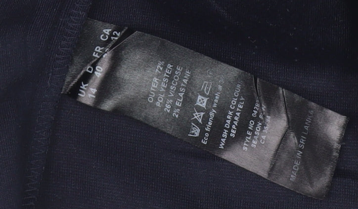 Womens UK Size 10 Eastex   Blue Trousers