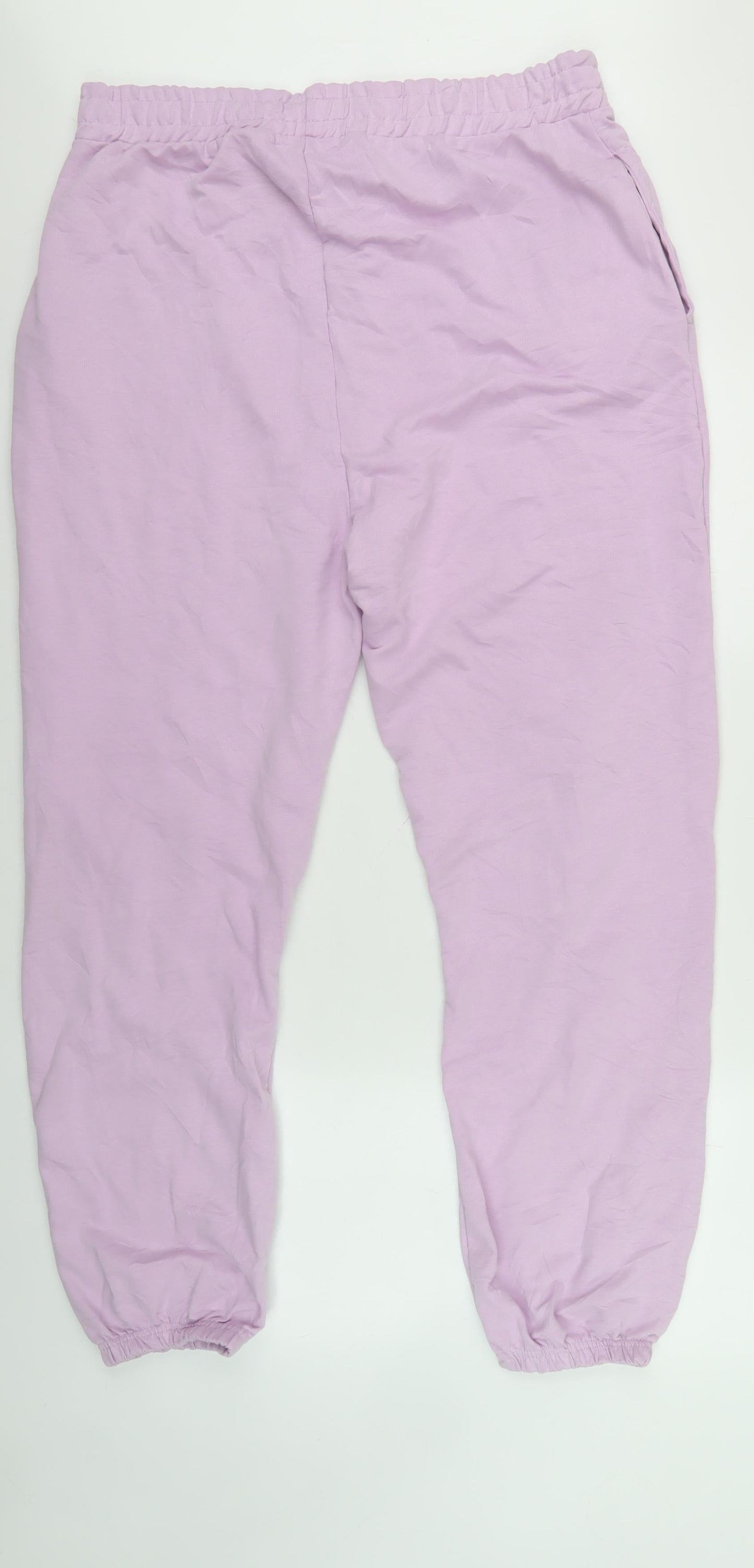 Missguided Plus Purple Jogger Trousers Size 20