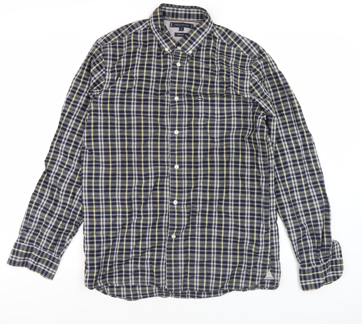 Tommy Hilfiger Men's Multicolour Check Shirt M