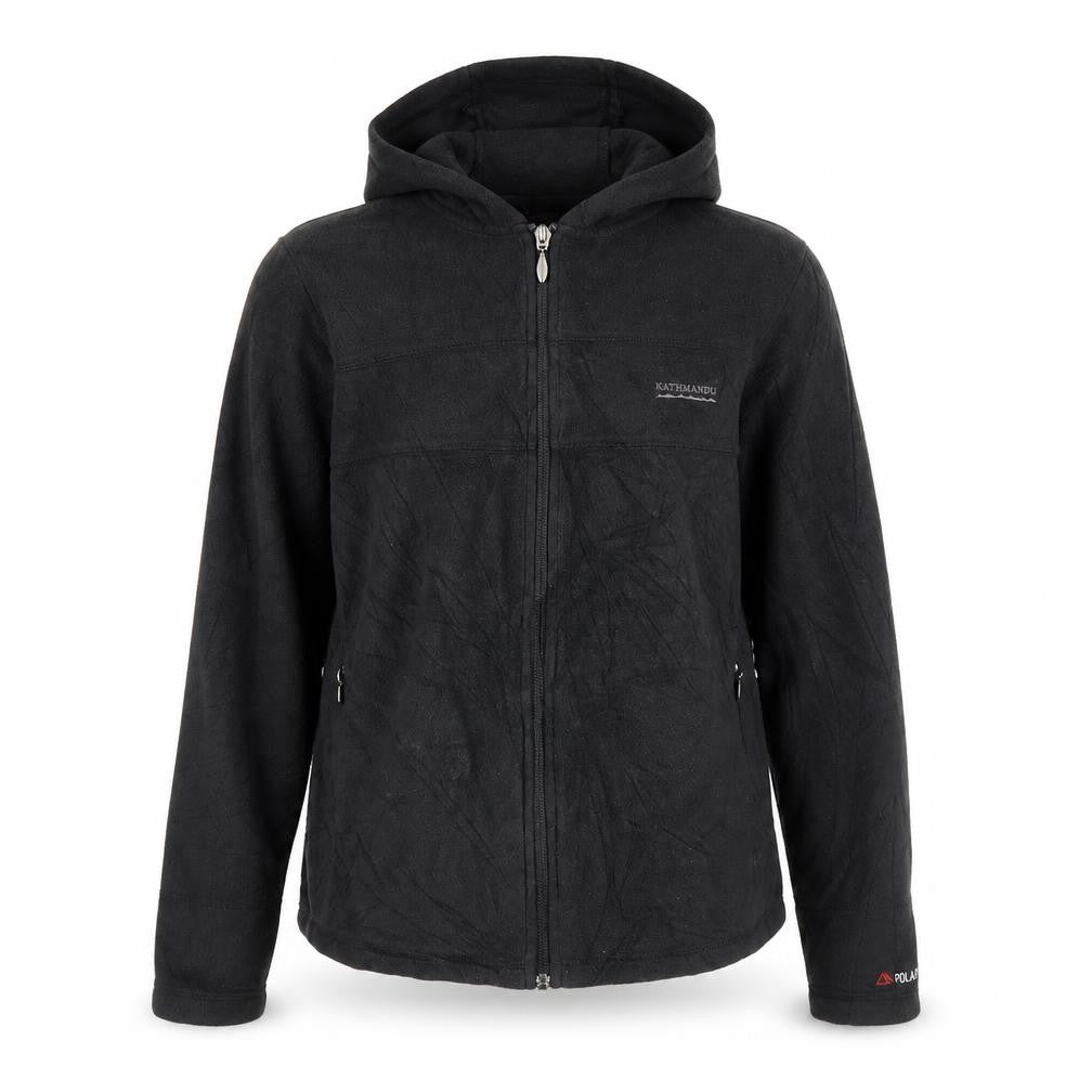 Womens UK Size 12 Polartec Black Basic Jacket