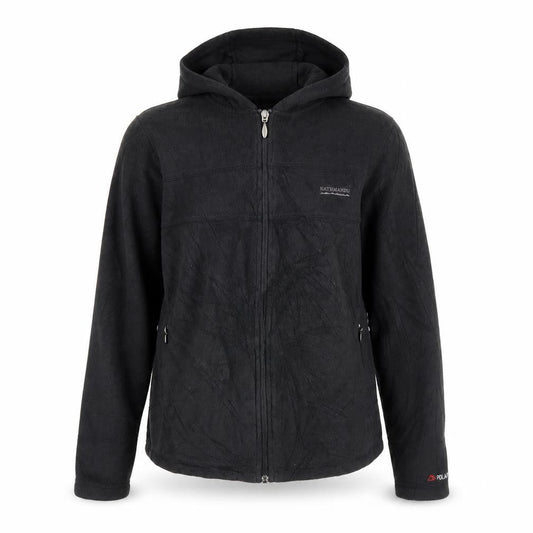 Womens UK Size 12 Polartec Black Basic Jacket