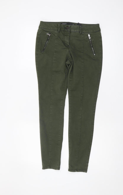 Next Women's Green Skinny Jeans Size 10