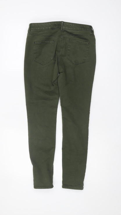 Next Women's Green Skinny Jeans Size 10