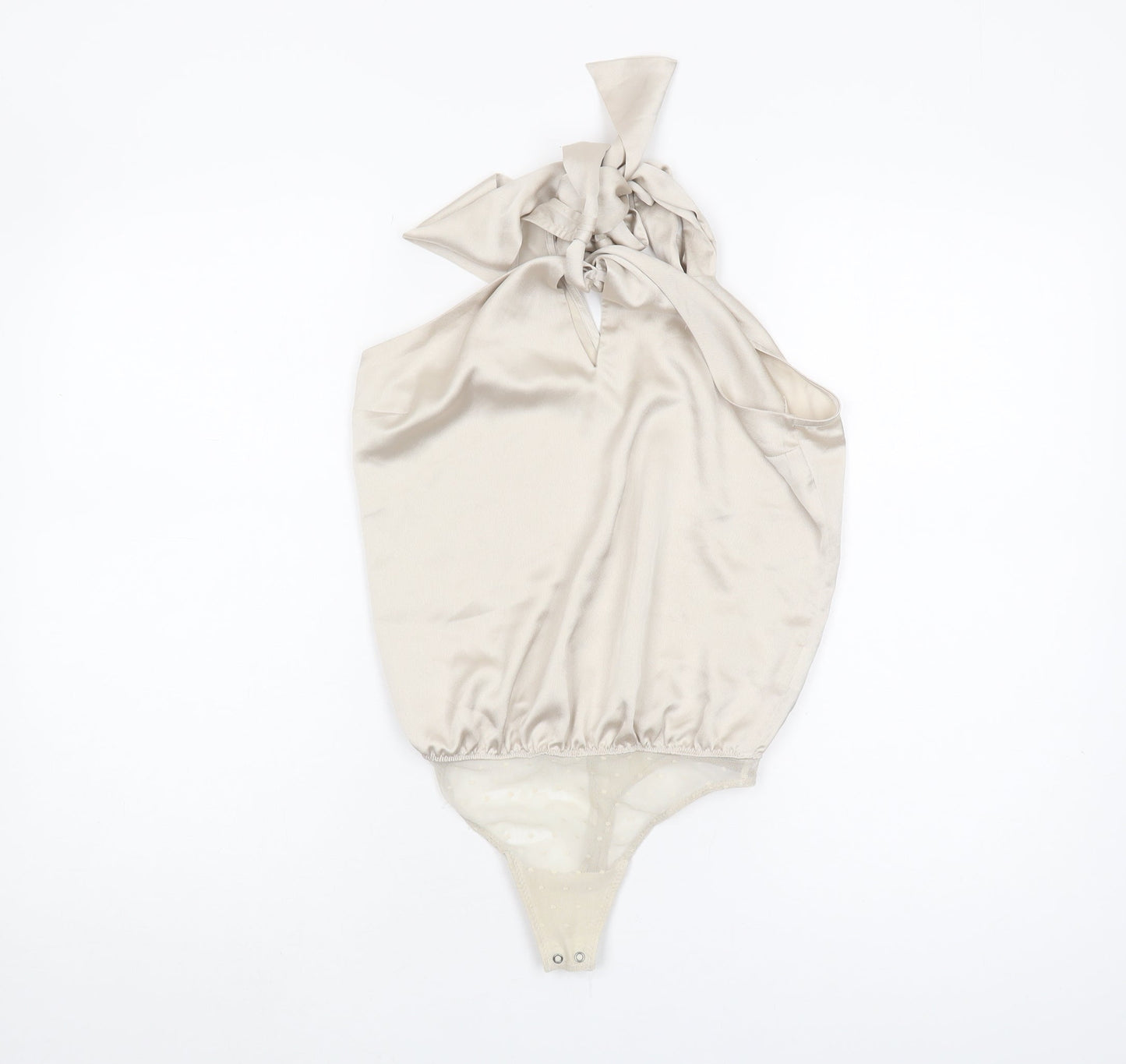 Abercrombie & Fitch Beige Halter Bodysuit XS Women