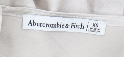 Abercrombie & Fitch Beige Halter Bodysuit XS Women
