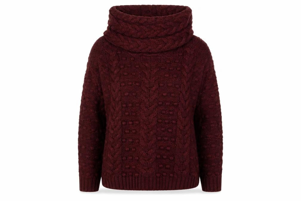 Womens UK Size 12 Marks and Spencer Red Pullover Jumper