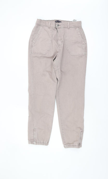 Womens UK Size 10 Marks and Spencer  Jogger Brown Trousers