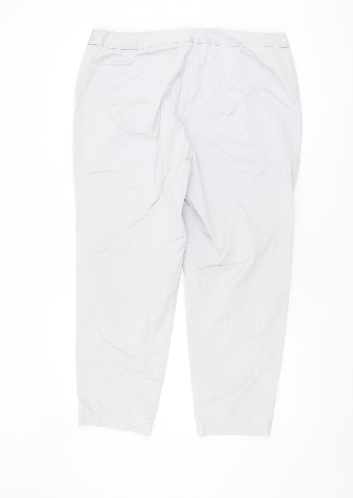 Womens UK Size 16 Marks and Spencer Regular Fit  Grey Trousers