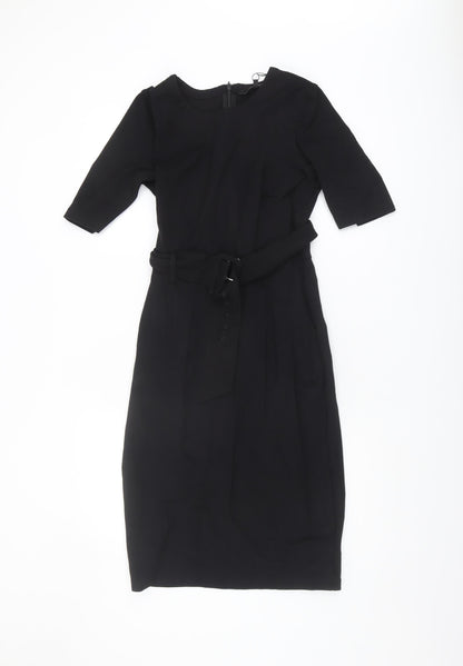 Marks and Spencer Black Sheath Dress Women Size 10