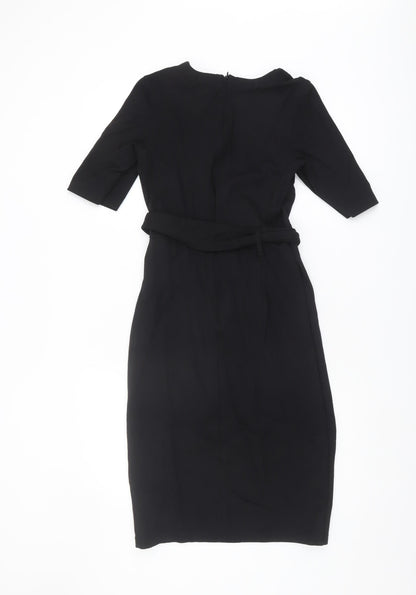 Marks and Spencer Black Sheath Dress Women Size 10