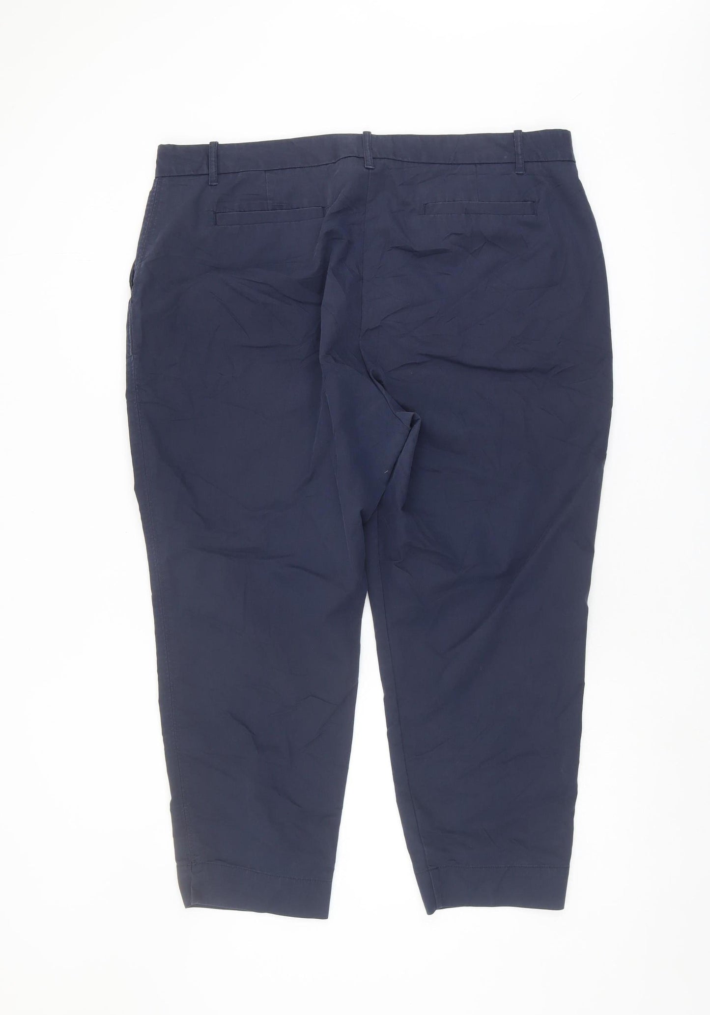 Womens UK Size 20 Marks and Spencer   Blue Trousers