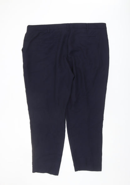 Womens UK Size 20L NEXT   Blue Trousers