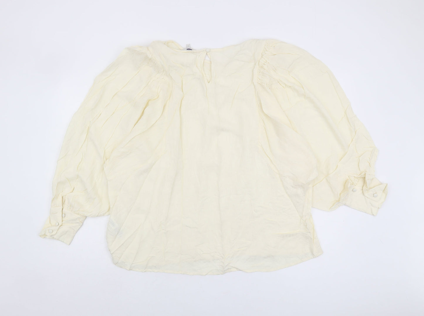 Womens UK Size 20 NEXT Ivory Basic Blouse
