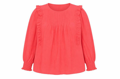 Womens UK Size UK 20 NEXT Red Tunic Blouse