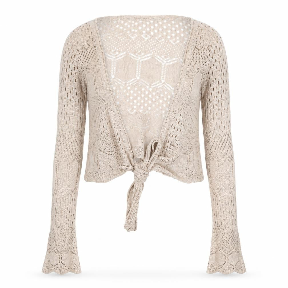Womens UK Size L MNG Beige Cardigan