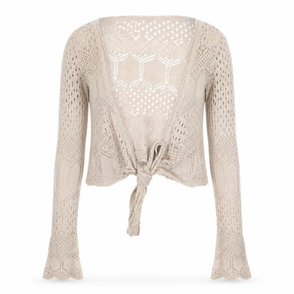 Womens UK Size L MNG Beige Cardigan