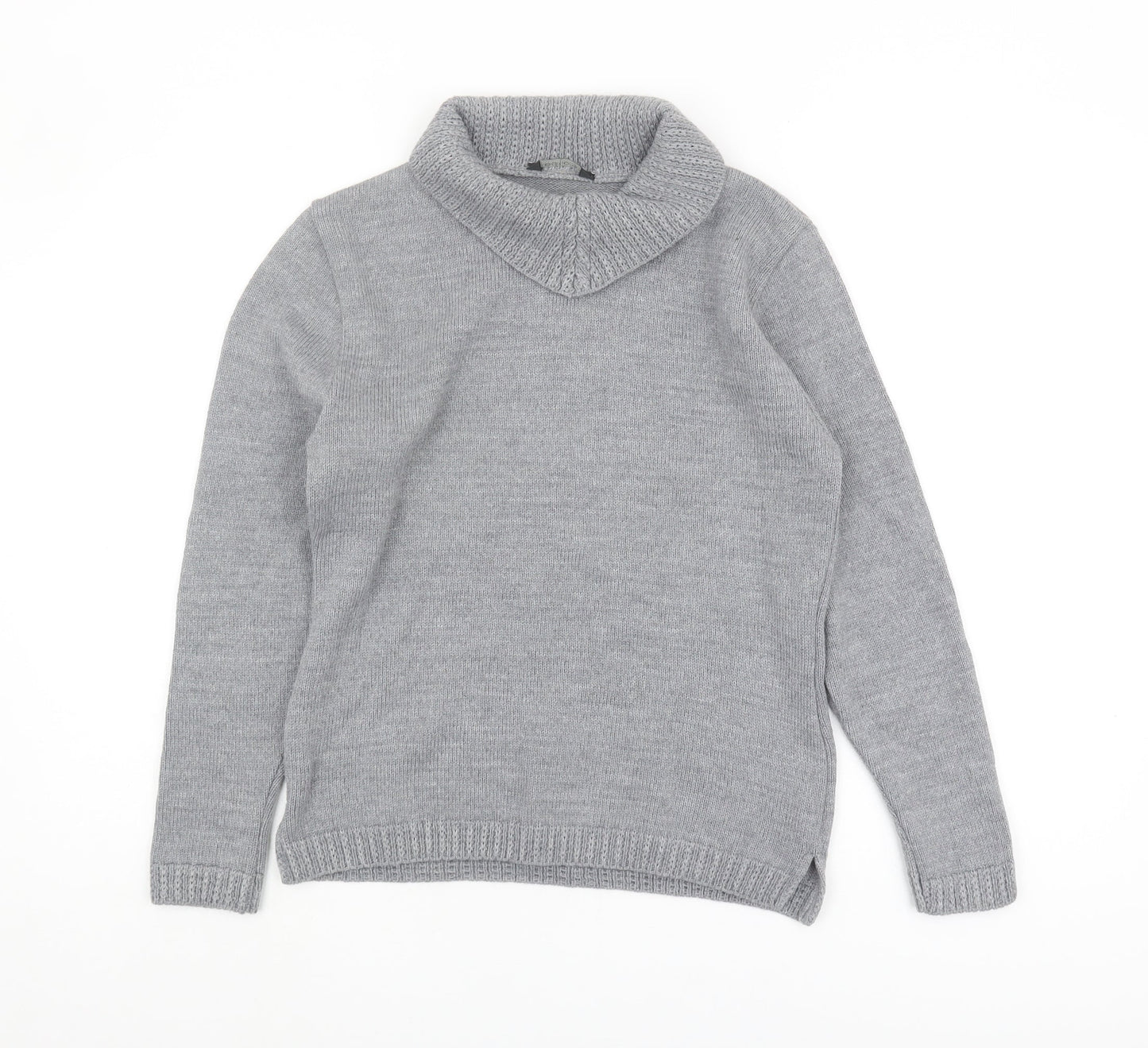 Womens UK Size L Editions Grey Pullover Jumper