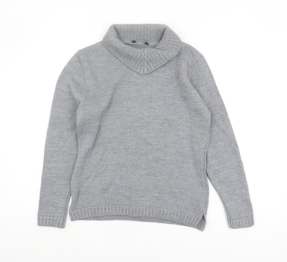 Womens UK Size L Editions Grey Pullover Jumper