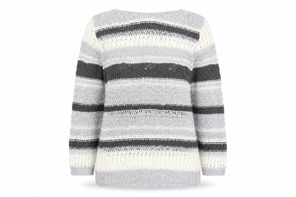 Womens UK Size M Marks and Spencer Grey Pullover Jumper